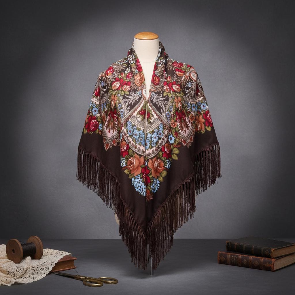 Ethnic Boho Shawl Women Warm Tassel Blanket Scarf Wrap