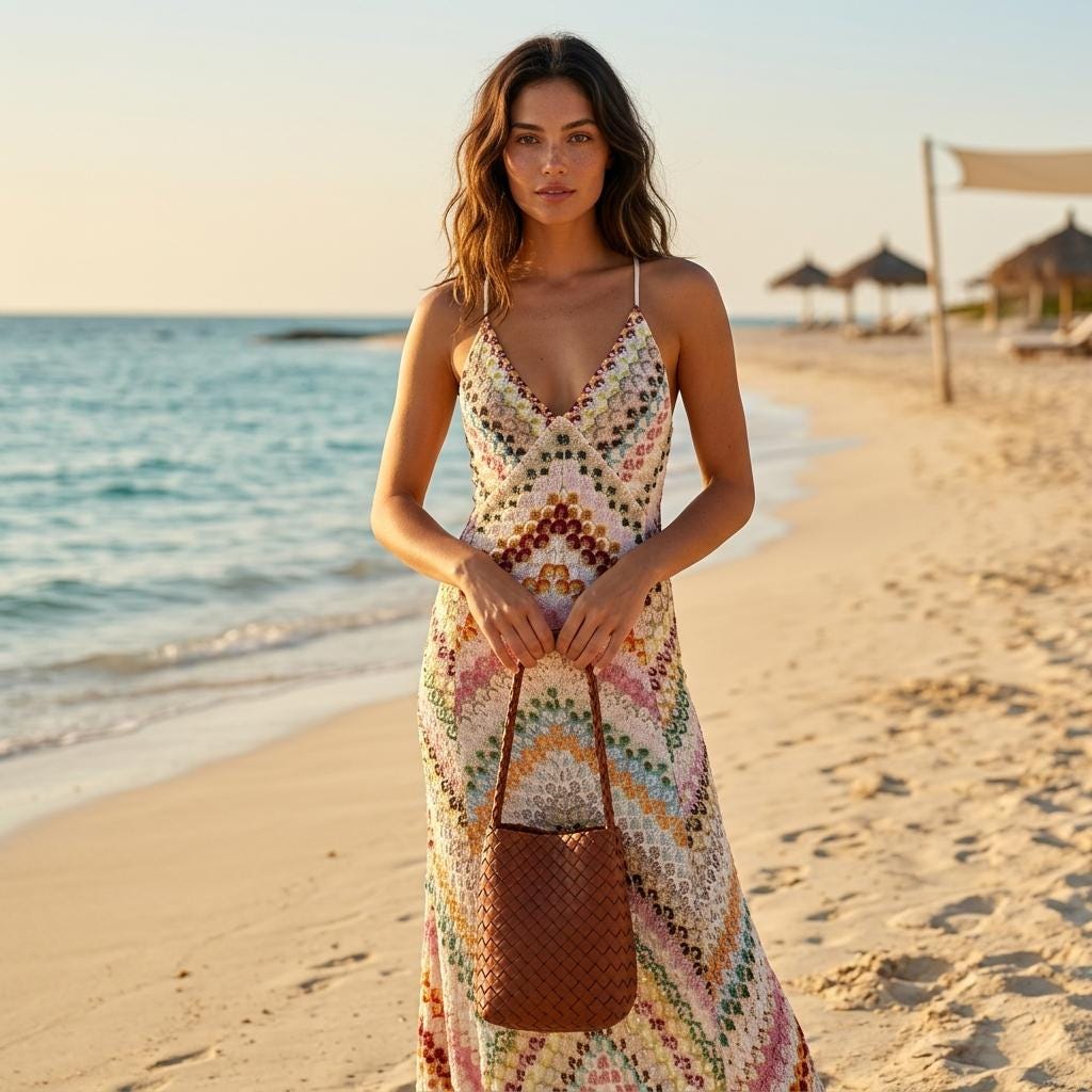 Boho Maxi Dress Deep V Neck Sleeveless Summer Holiday Party Dress