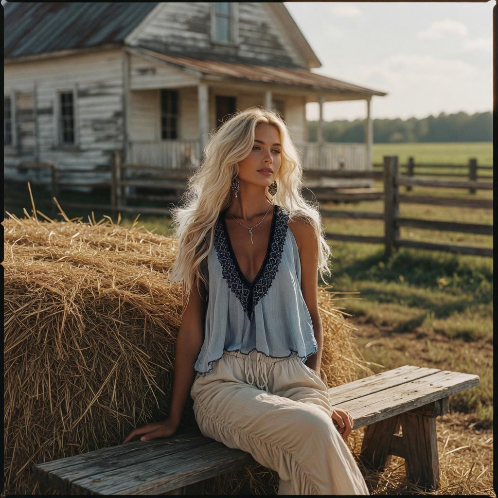 Boho Crochet Lace V Neck Sleeveless Beach Tank Top